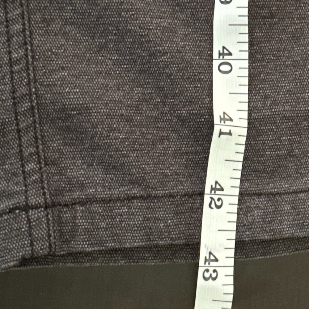 Men’s Lululemon ABC Pant Slim Tech Canvas 36x43 (TALL) Heathered Black - Picture 3 of 9